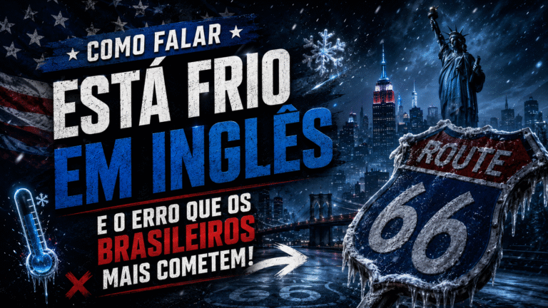 Como dizer está frio em inglês